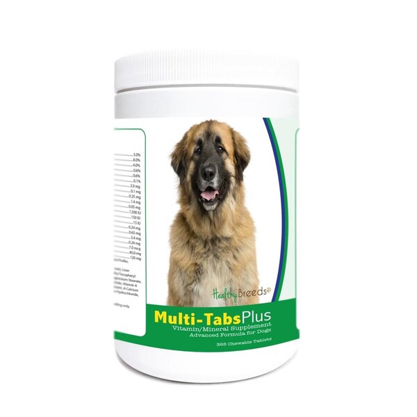 Healthy Breeds Leonberger Multi-Tabs Plus Chewable Tablets, 365PK 840235180241 - main